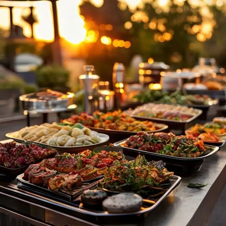 Buffet catering cinéma